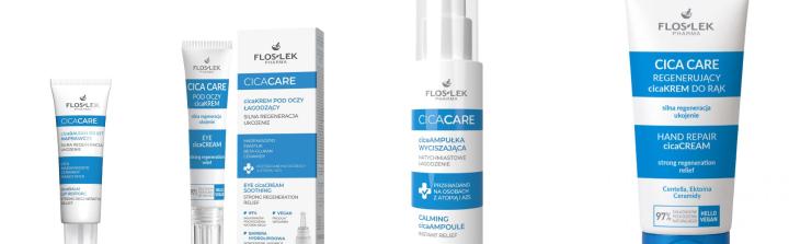 FLOSLEK PHARMA rozszerza linię CICA CARE. Cztery nowości do pielęgnacji skóry